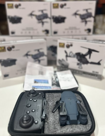 air pods+dron con doble cámara