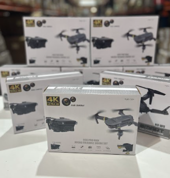 air pods+dron con doble cámara