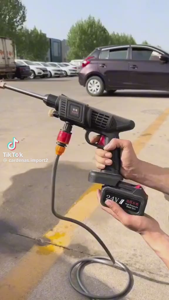 Pistola  alta presión profesional portátil doble bateria